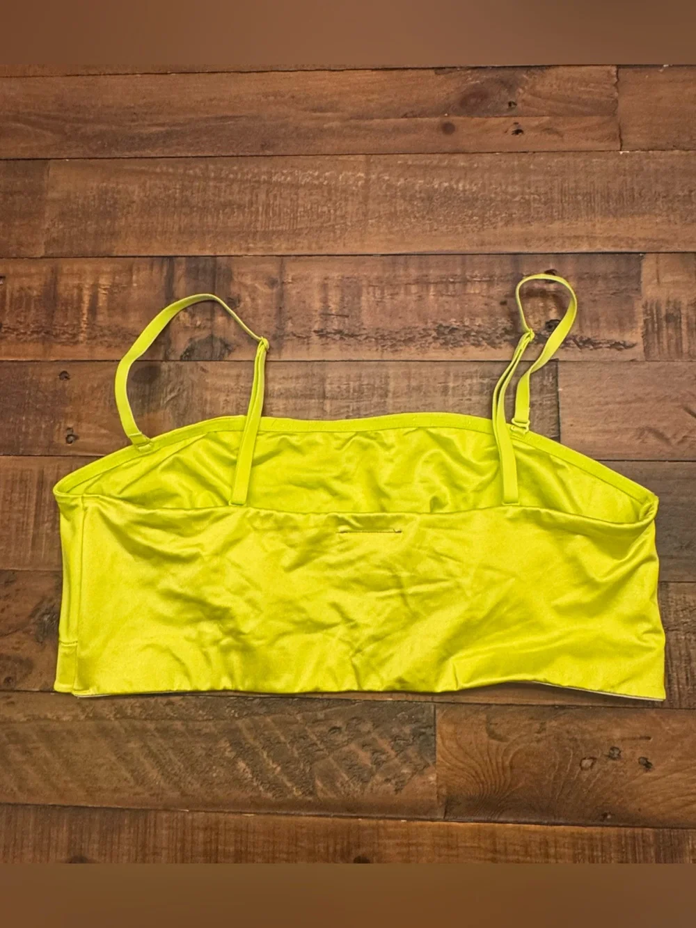 YITTY Neon Bandeau Bikini Top
